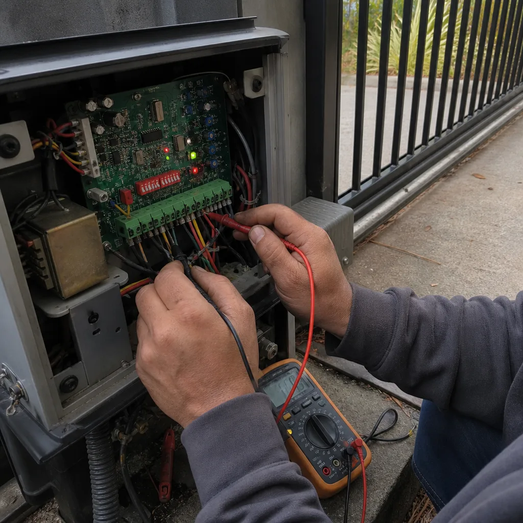 Double Gate Installation
